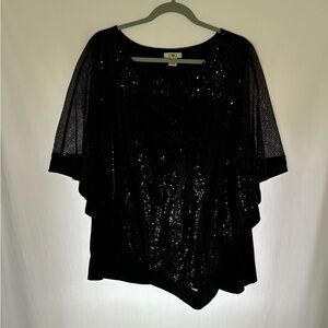 Women’s flowy sequence shirt